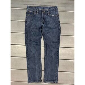 Levis 511 Jeans Mens 30X30 Blue Medium Wash Denim‎ Straight Leg Stretch